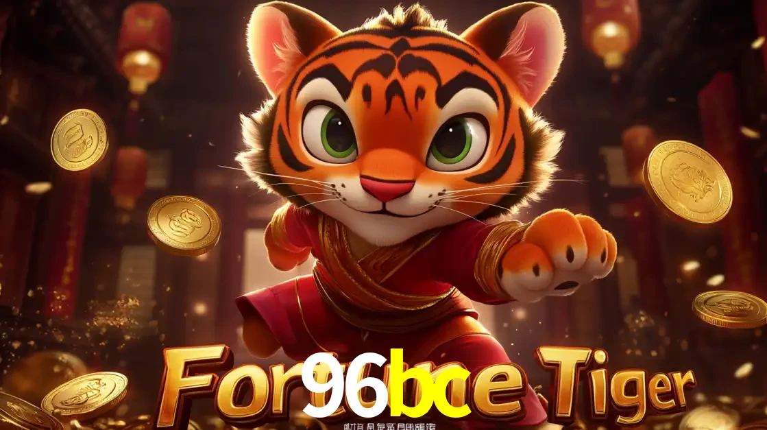 O carismático mascote do jogo de slot Fortune Tiger, um tigre fofo em pose de artes marciais, pronto para trazer sorte e multiplicadores de ganhos no cassino online 96bc.